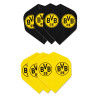 Borussia Dortmund Dartpfeil-Flights - 6er Set - Dartflights BVB 09
