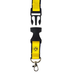 Borussia Dortmund Schlüsselband mit abnehmbarem Schlüsselanhänger Lanyard Badgeholder BVB 09