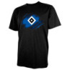 Hamburger SV T-Shirt - Lex - Gr. S  schwarz Shirt HSV