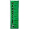 Hannover 96 Aufkleber - Messlatte -  Wandtattoo Maßband Wandsticker H96
