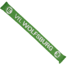 VfL Wolfsburg Schal - Logo - grün-weiß | Classic | Fanschal