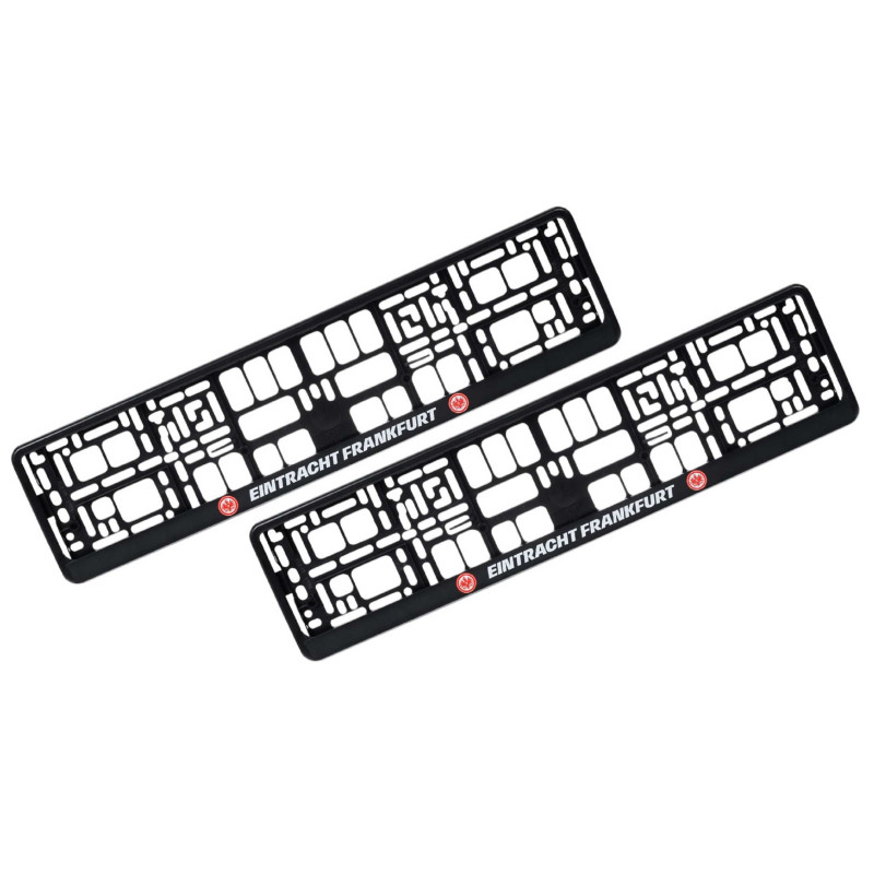 Eintracht Frankfurt Kennzeichenhalter 2er-Set - Logo - Nummernschildrahmen SGE