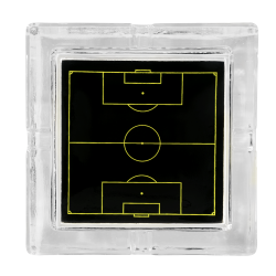 Borussia Dortmund Aschenbecher - Ascheplatz - Glas Ascher, Ashtray BVB 09
