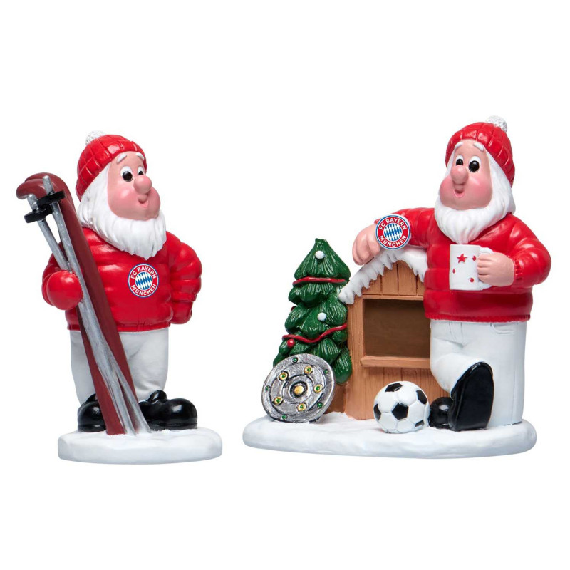 FC Bayern München Weihnachtsfigur 2er Set FCB