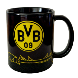 Borussia Dortmund Zaubertasse Skyline | Fußball-Hauptstadt Tasse BVB 09