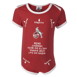 1. FC Köln Baby Geschenkbox Rot - Body, Söckchen, Halstuch | Geschenkset - Gr. 50/56 bis 74/80