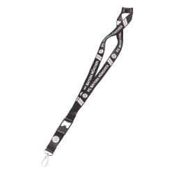 FC Bayern München Schlüsselband schwarz, Lanyard mit Flaschenöffner, Badgeholder FCB