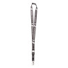 FC Bayern München Schlüsselband schwarz, Lanyard mit Flaschenöffner, Badgeholder FCB