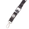 FC Bayern München Schlüsselband schwarz, Lanyard mit Flaschenöffner, Badgeholder FCB