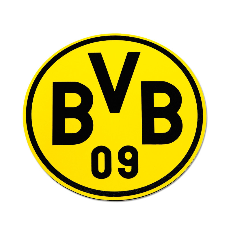 Borussia Dortmund - Mauspad - rund Mousepad BVB 09
