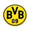 Borussia Dortmund - Mauspad - rund Mousepad BVB 09