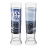 FC Schalke 04 Pilsstange 2er Set Pilsglas | Bierglas | Glas S04