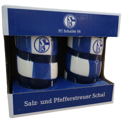 FC Schalke 04 Salz- & Pfefferstreuer - Schal - im 2er-Set Gewürzstreuer S04