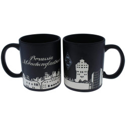 Borussia Mönchengladbach Tasse - Skyline - Becher Kaffeetasse BMG