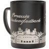 Borussia Mönchengladbach Tasse - Skyline - Becher Kaffeetasse BMG