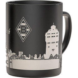 Borussia Mönchengladbach Tasse - Skyline - Becher Kaffeetasse BMG