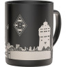 Borussia Mönchengladbach Tasse - Skyline - Becher Kaffeetasse BMG