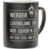SV Werder Bremen Tasse  - Hymne - Becher sandgestrahlt Mug