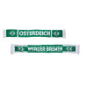 SV Werder Bremen Schal - Erfolge - grün/weiß Fanschal scarf