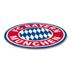 FC Bayern München Fan-Teppich - Logo - Teppich rund FCB