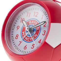 FC Bayern München Wecker im Fußball-Look Uhr FCB