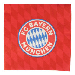 FC Bayern München Servietten FCB Logo rot 20er Set