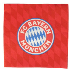 FC Bayern München Servietten FCB Logo rot 20er Set