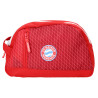 FC Bayern München Kulturbeutel - Logo Badge Rubber - rot | Waschtasche | FCB