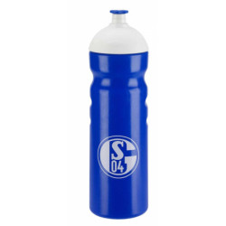 FC Schalke 04 Fahrradflasche - Logo - blau Flasche Trinkflasche S04