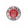 FC St. Pauli Aufkleber - Logo 3D farbig - Autoaufkleber Sticker