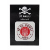 FC St. Pauli Aufkleber - Logo 3D farbig - Autoaufkleber Sticker