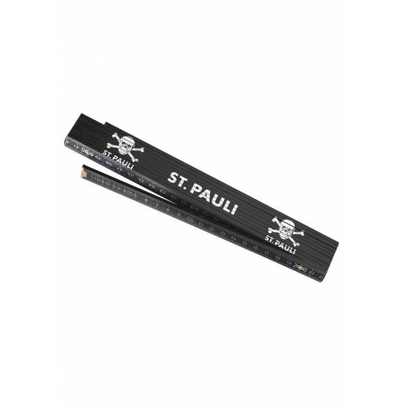 FC St. Pauli Zollstock - Totenkopf - Gliedermaßstab