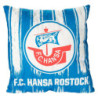 F.C. Hansa Rostock Kissen - Streifen - Kuschelkissen | Dekokissen | Kissen FCH