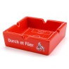 1. FC Köln Aschenbecher - Ascheplatz - rot Keramik Ascher Ashtray