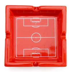 1. FC Köln Aschenbecher - Ascheplatz - rot Keramik Ascher Ashtray
