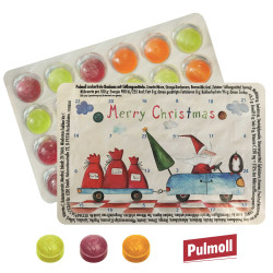 Kleinster Adventskalender der Welt - Merry Christmas-Zug - Pulmoll - Bei Kauf von 3 Kalendern gibt's den 4. gratis