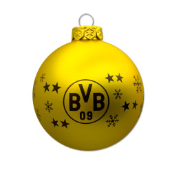 Borussia Dortmund Christbaumkugeln 4er Set Weihnachtskugeln BVB 09