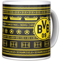 Borussia Dortmund Weihnachtstasse Tasse Weihnachten Kaffeetasse BVB 09