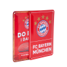 FC Bayern München Metallschild 2er-Set - Logo & dahoam - Blechschild FCB Schild