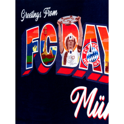 FC Bayern München Strandtuch - Greetings - 90 x 180 cm Duschtuch Badetuch FCB