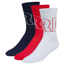 RB Leipzig Socken - Dynamic - 3er Set rot-weiß-dunkelblau RBL