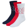 RB Leipzig Socken - Dynamic - 3er Set rot-weiß-dunkelblau RBL