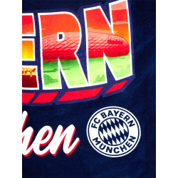 FC Bayern München Strandtuch - Greetings - 90 x 180 cm Duschtuch Badetuch FCB
