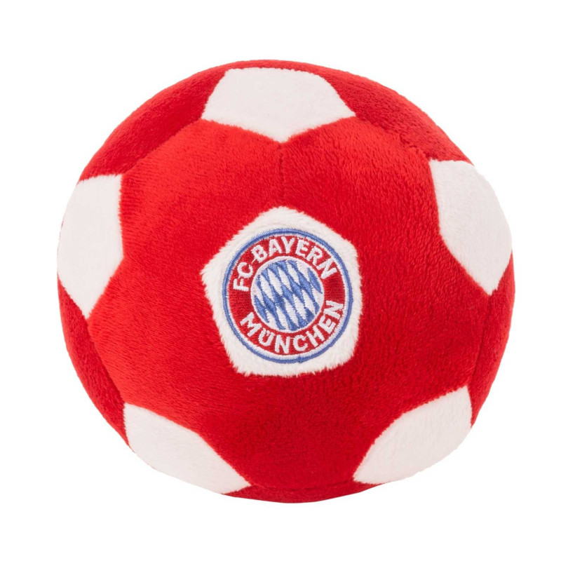 FC Bayern München Plüschball Ø 15 cm Baby Ball rot-weiß FCB
