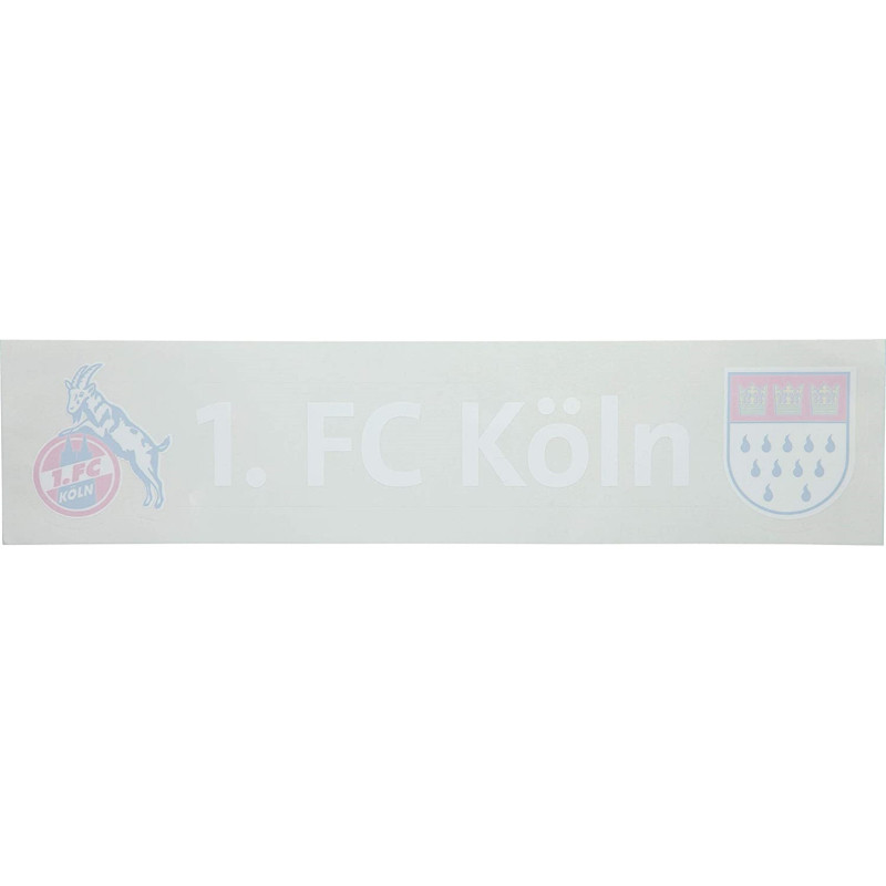 1. FC Köln Heckscheibenaufkleber - inneklebend - Autoaufkleber Sticker  Aufkleber