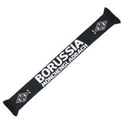 Borussia Mönchengladbach Schal - Classic - Fanschal schwarz Stadionschal BMG