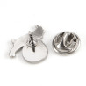 1. FC Köln Pin - Logo silber - Button Hennes Anstecker