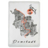 1. FC Köln Blechschild - Em Parkveedel - 20 x 30 cm | Schild | Stadtplan | Metallschild