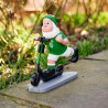SV Werder Bremen Gartenzwerg - E-Roller -  Zwerg garden gnom SVW