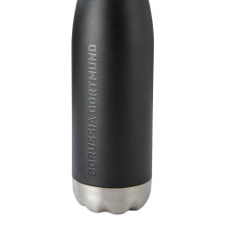 Borussia Dortmund Isolierflasche schwarz 0,5 l Thermoflasche, Flasche BVB 09